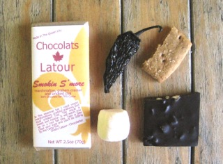 Smoking S’more Bar, photo courtesy of Chocolats Latour